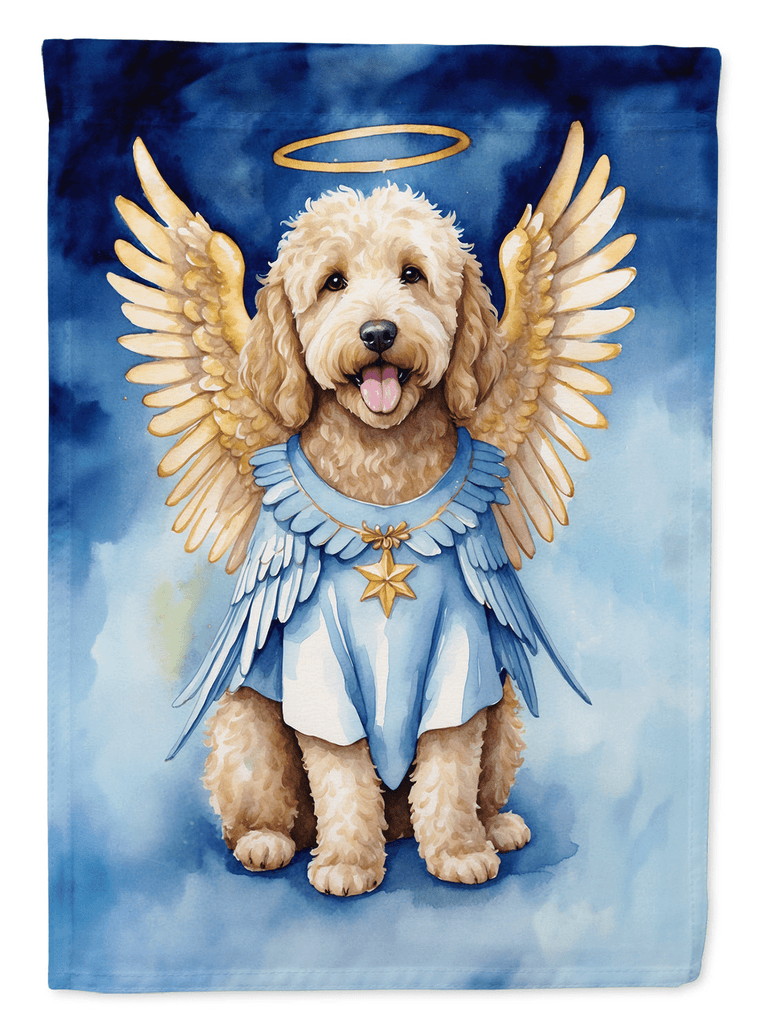 Glamorous Pups : Goldendoodle My Angel House Flag