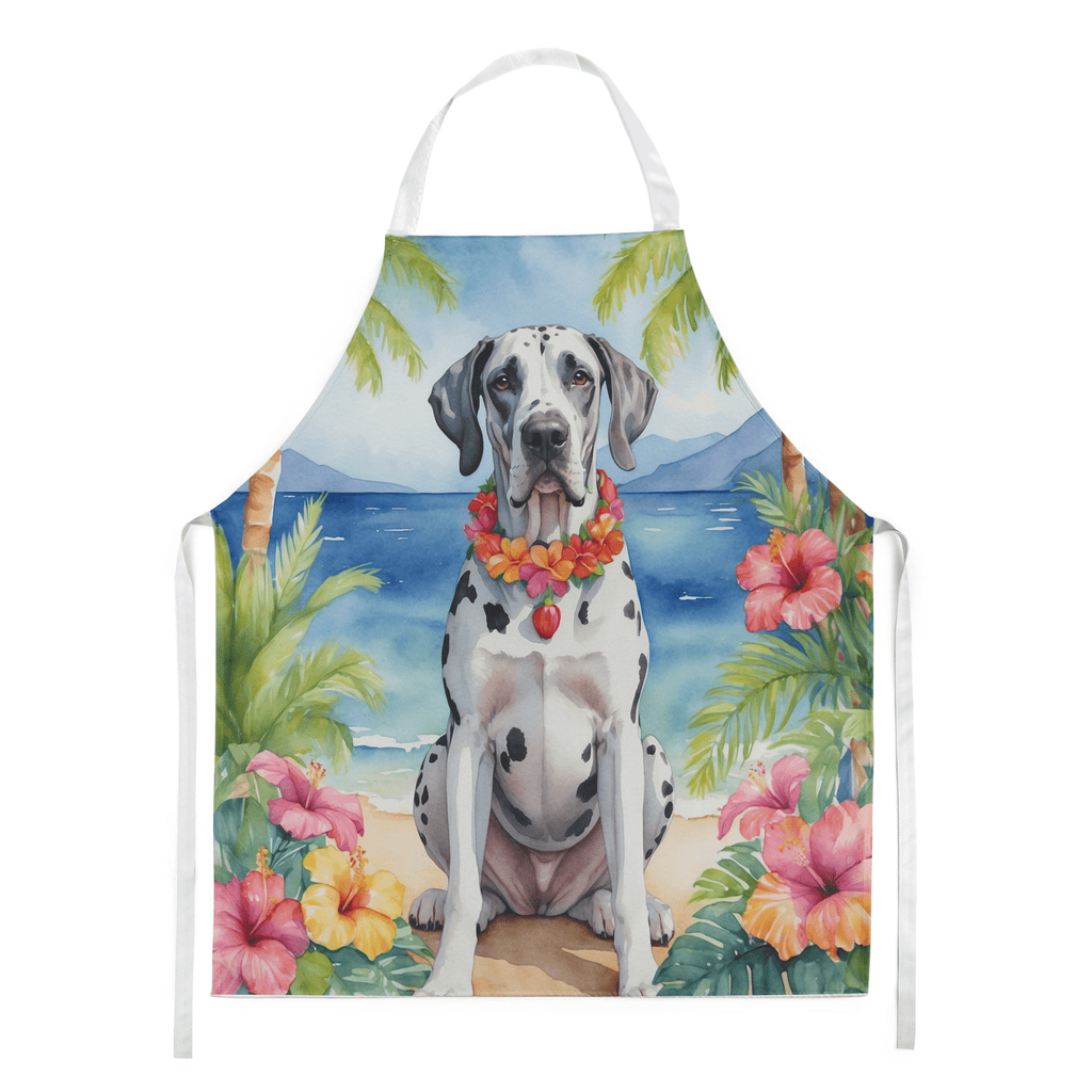 Glamorous Pups : Great Dane Luau Apron