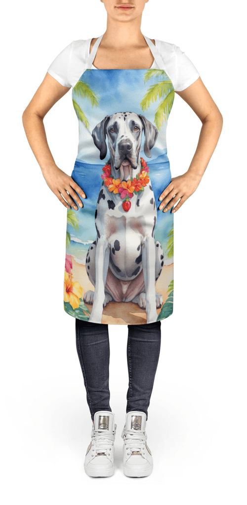 Glamorous Pups : Great Dane Luau Apron
