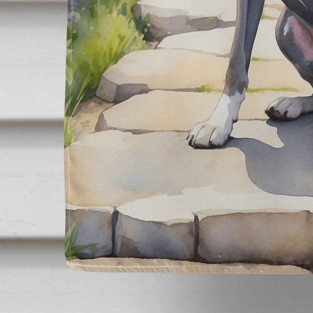 Glamorous Pups : Great Dane Spring Path House Flag