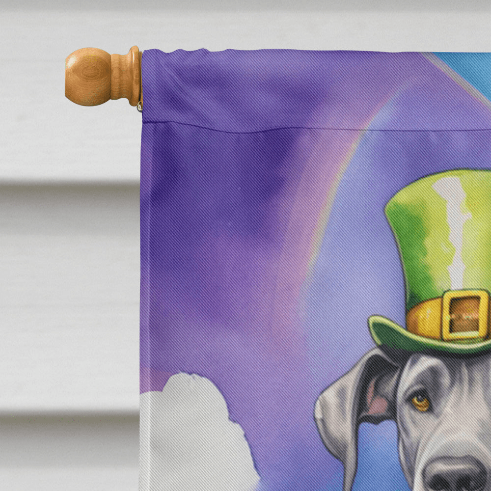 Glamorous Pups : Great Dane St Patrick's Day House Flag
