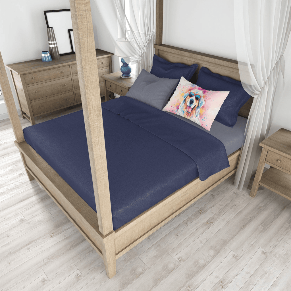 Glamorous Pups : Great Pyrenees Hippie Dawg Standard Pillowcase