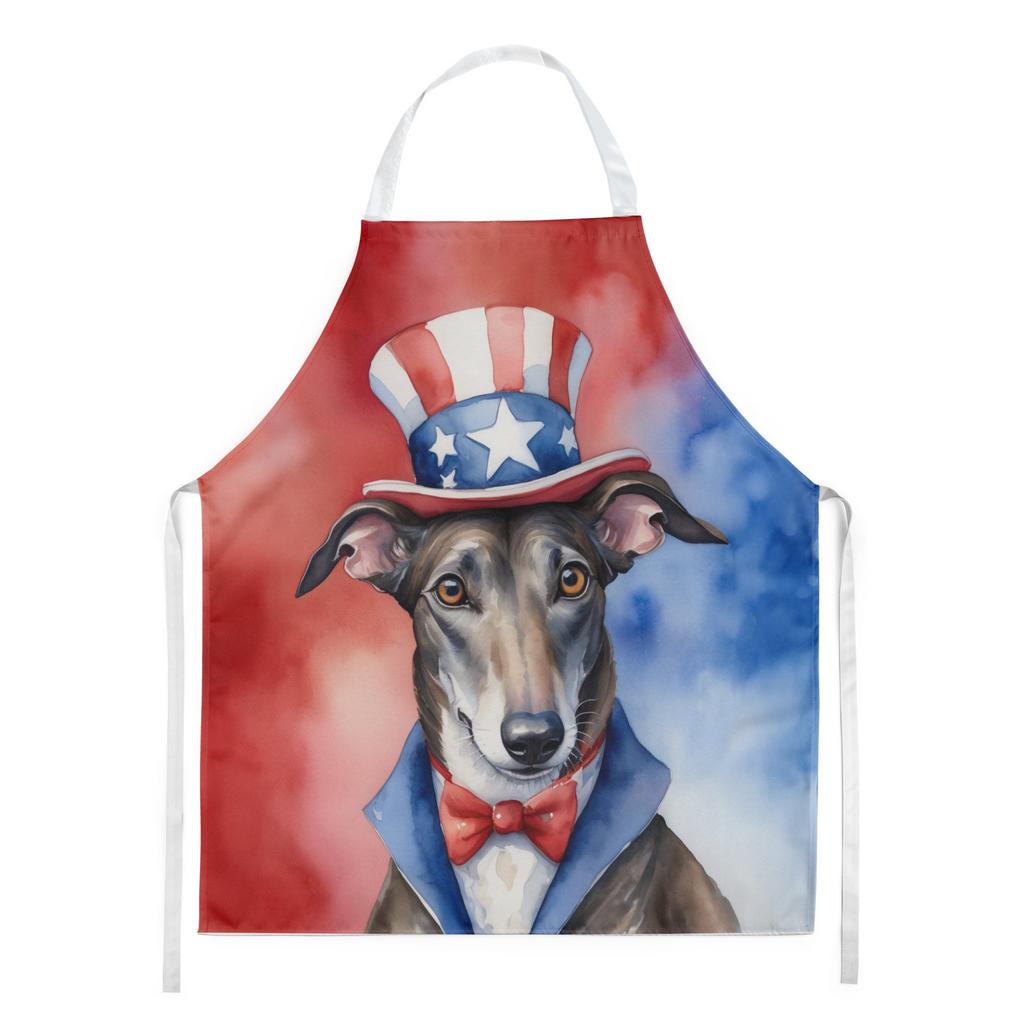 Glamorous Pups : Greyhound Patriotic American Apron