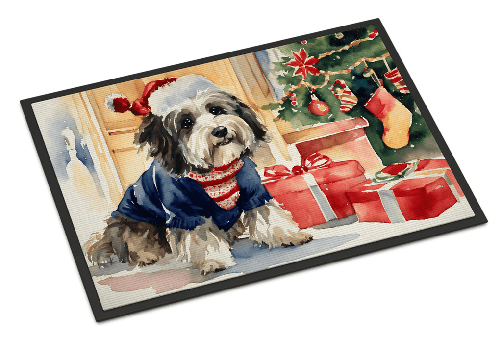 Glamorous Pups : Havanese Cozy Christmas Doormat