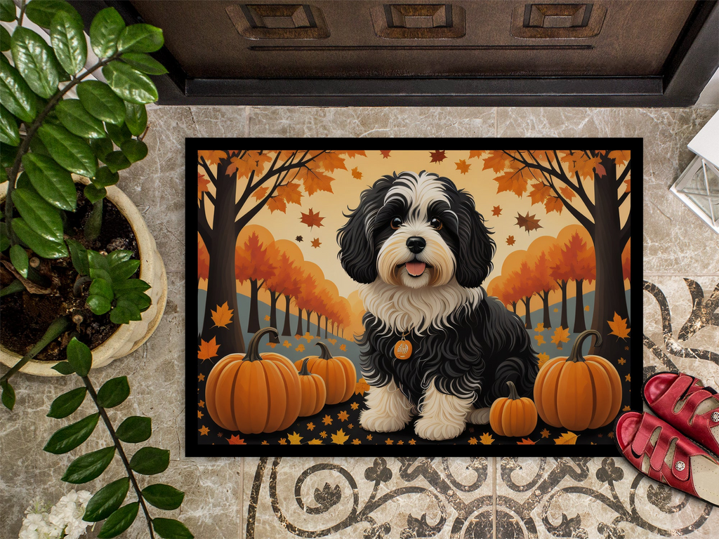 Glamorous Pups : Havanese Fall Doormat