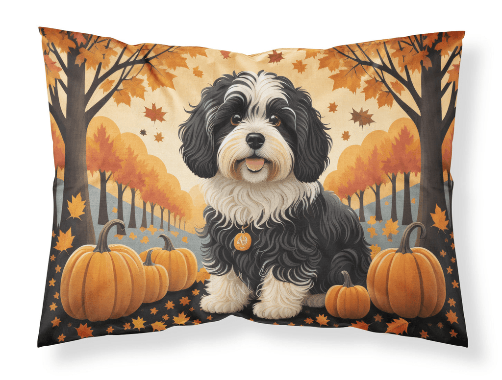 Glamorous Pups : Havanese Fall Standard Pillowcase
