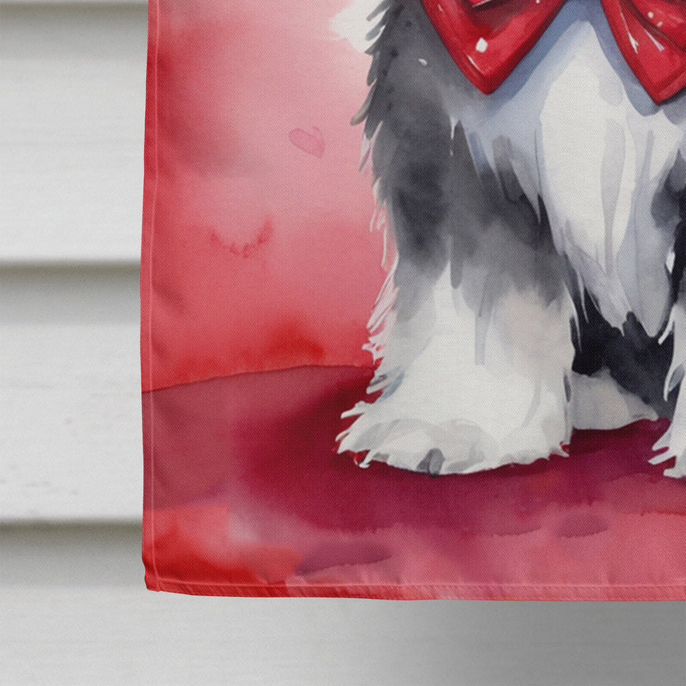 Glamorous Pups : Havanese My Valentine House Flag