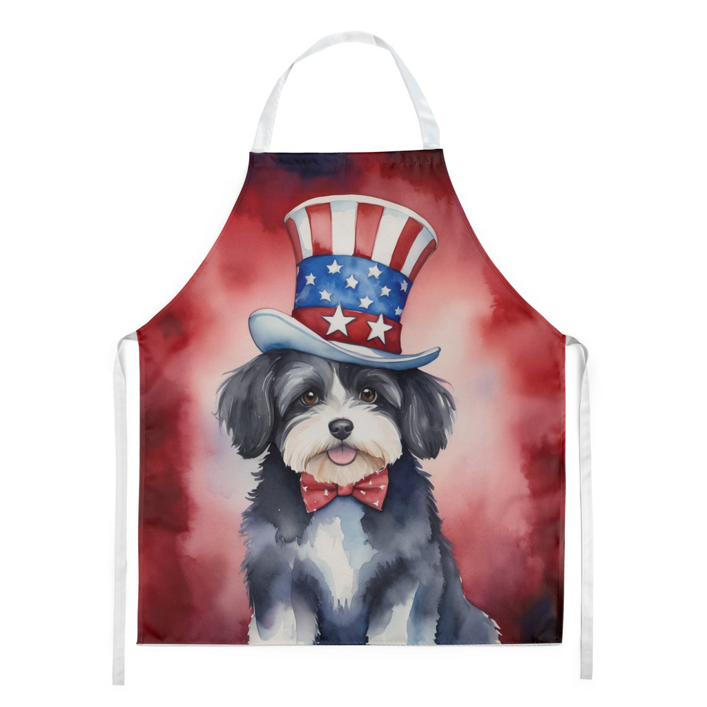Glamorous Pups : Havanese Patriotic American Apron
