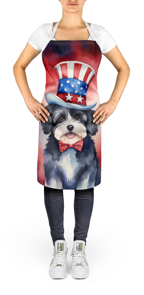 Glamorous Pups : Havanese Patriotic American Apron