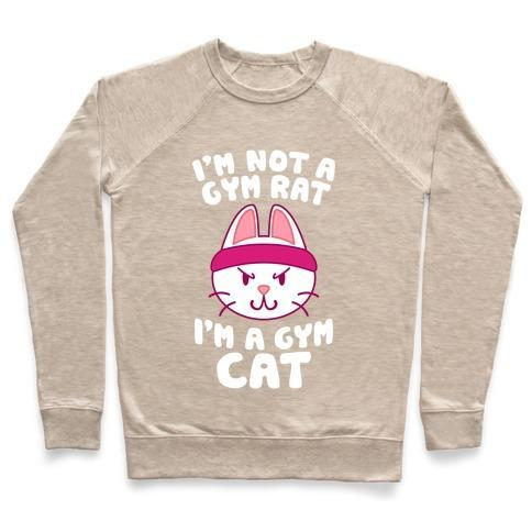 Glamorous Pups : I'M A GYM CAT CREWNECK SWEATSHIRT
