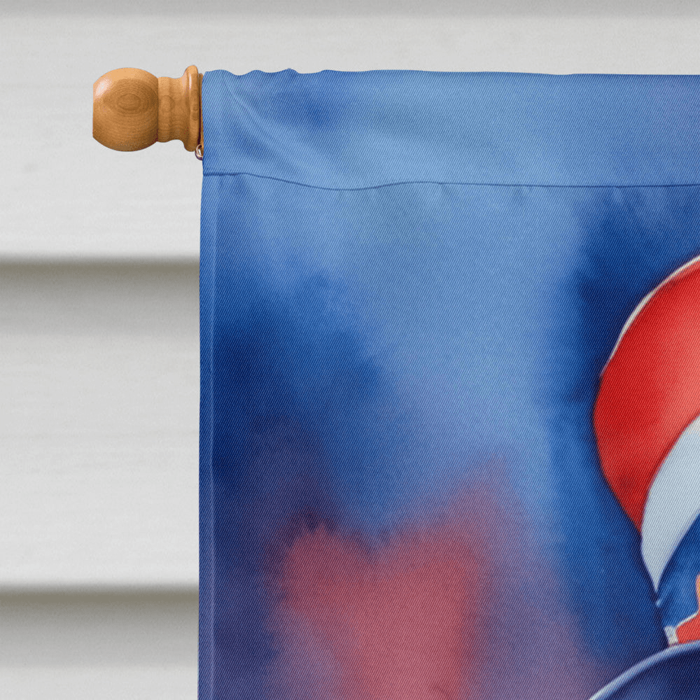 Glamorous Pups : Irish Setter Patriotic American House Flag