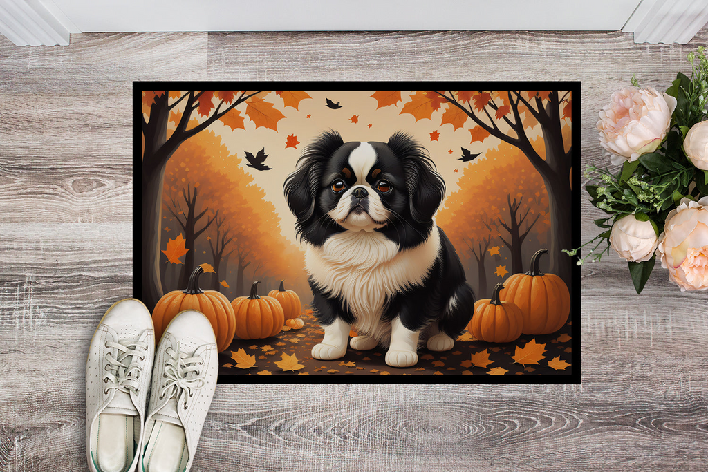 Glamorous Pups : Japanese Chin Fall Doormat