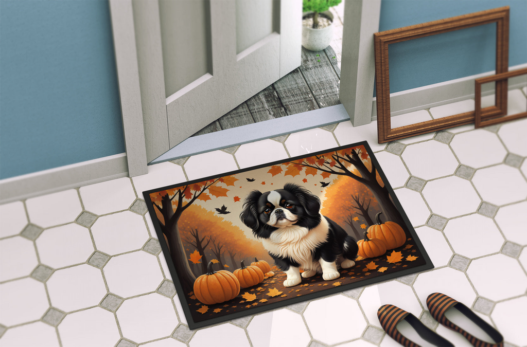 Glamorous Pups : Japanese Chin Fall Doormat