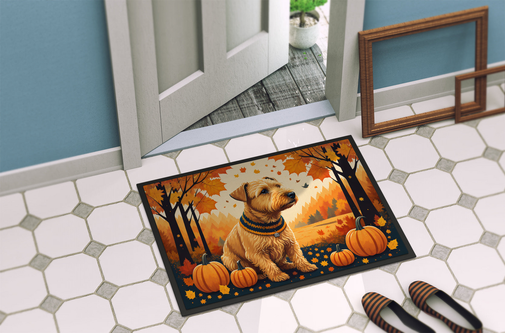 Glamorous Pups : Lakeland Terrier Fall Doormat