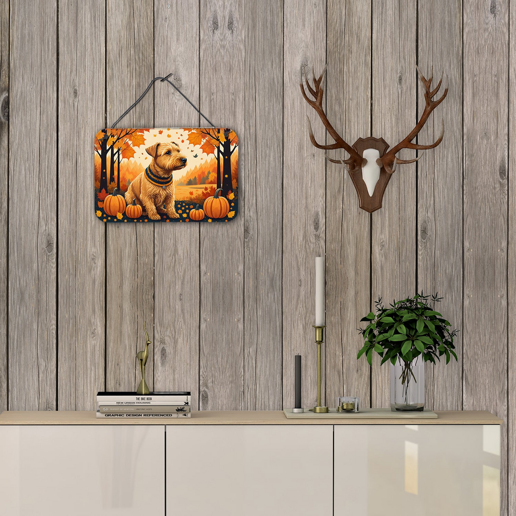 Glamorous Pups : Lakeland Terrier Fall Wall or Door Hanging Prints