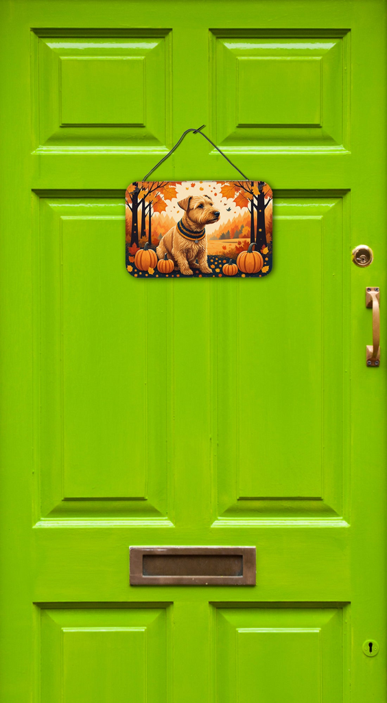 Glamorous Pups : Lakeland Terrier Fall Wall or Door Hanging Prints
