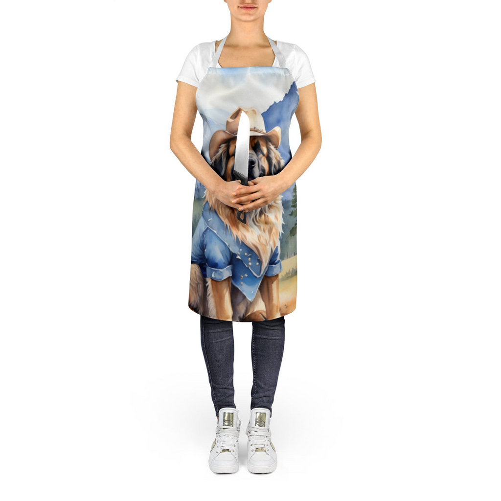 Glamorous Pups : Leonberger Cowboy Welcome Apron
