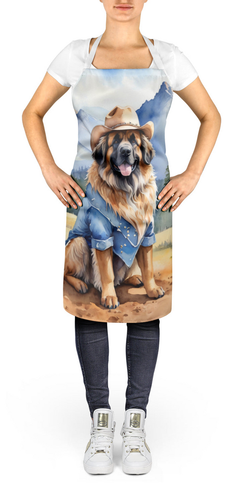 Glamorous Pups : Leonberger Cowboy Welcome Apron