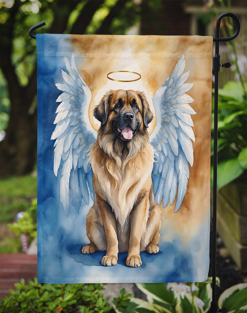 Glamorous Pups : Leonberger My Angel Garden Flag