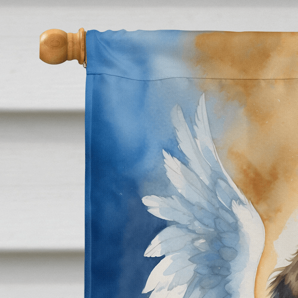 Glamorous Pups : Leonberger My Angel House Flag