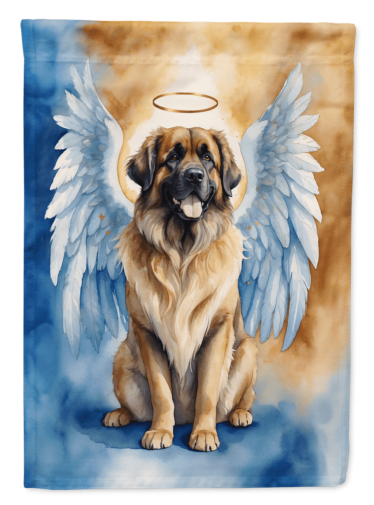 Glamorous Pups : Leonberger My Angel House Flag