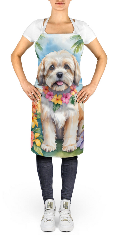 Glamorous Pups : Lhasa Apso Luau Apron