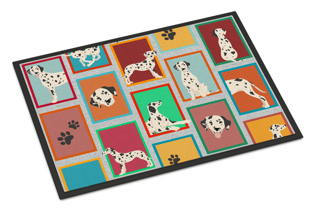 Glamorous Pups : Lots of Dalmatian Doormat