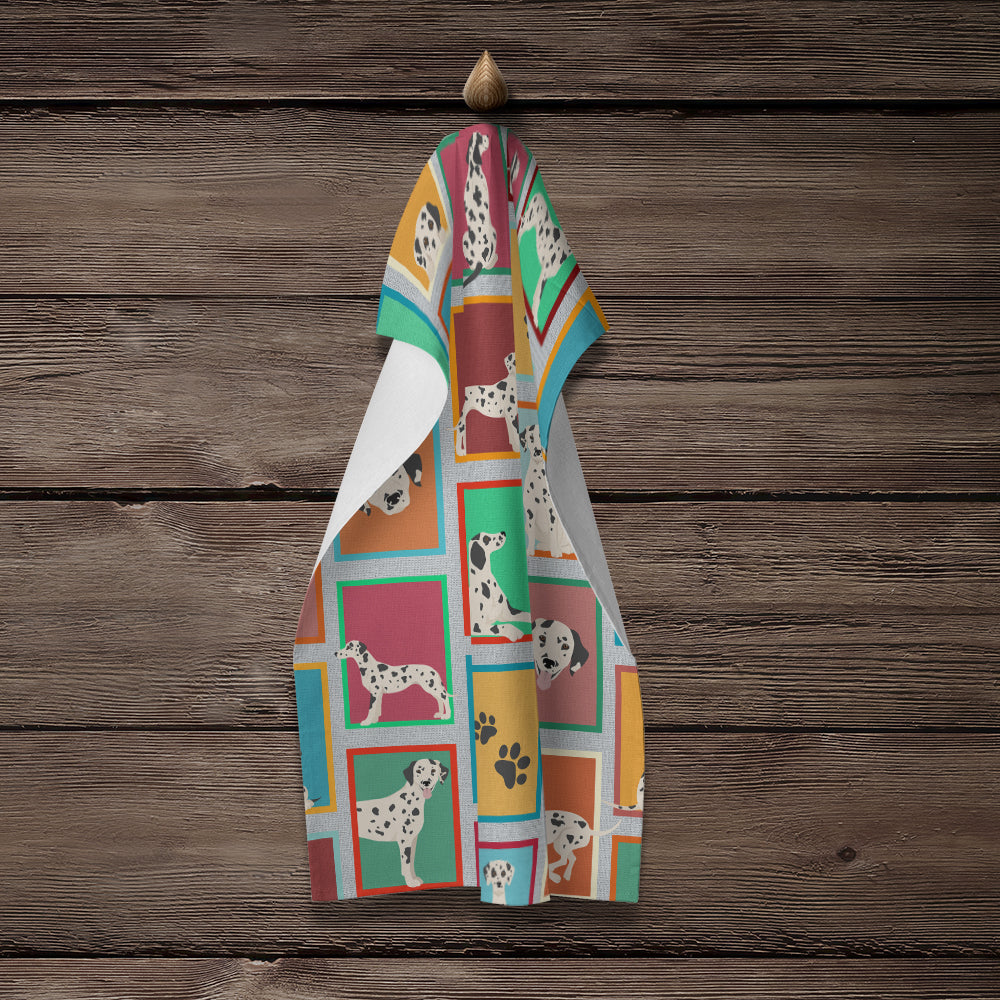 Glamorous Pups : Lots of Dalmatian Kitchen Towel