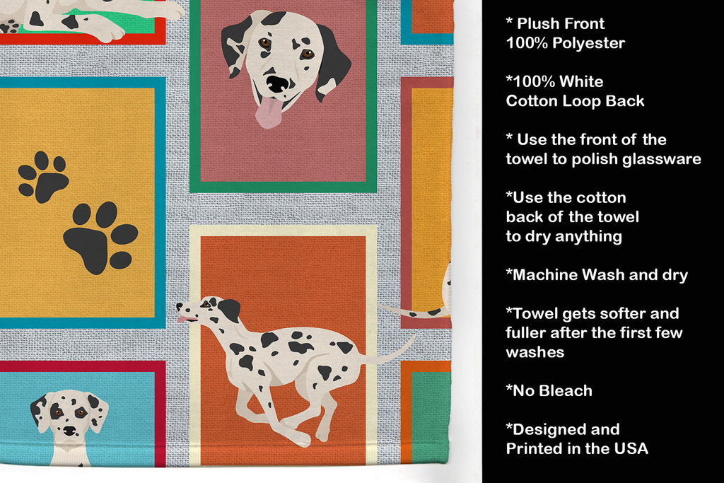 Glamorous Pups : Lots of Dalmatian Kitchen Towel