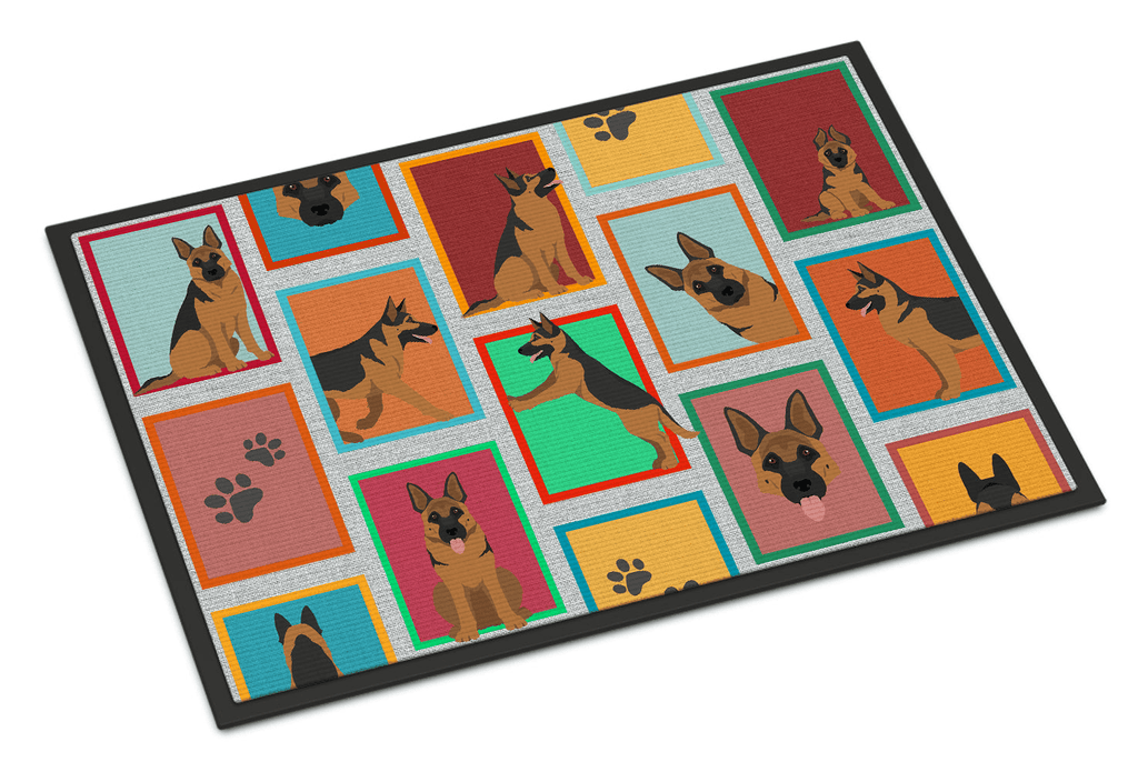 Glamorous Pups : Lots of German Shepherd Doormat