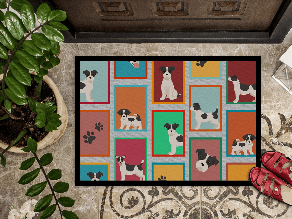 Glamorous Pups : Lots of Jack Russell Terrier Doormat