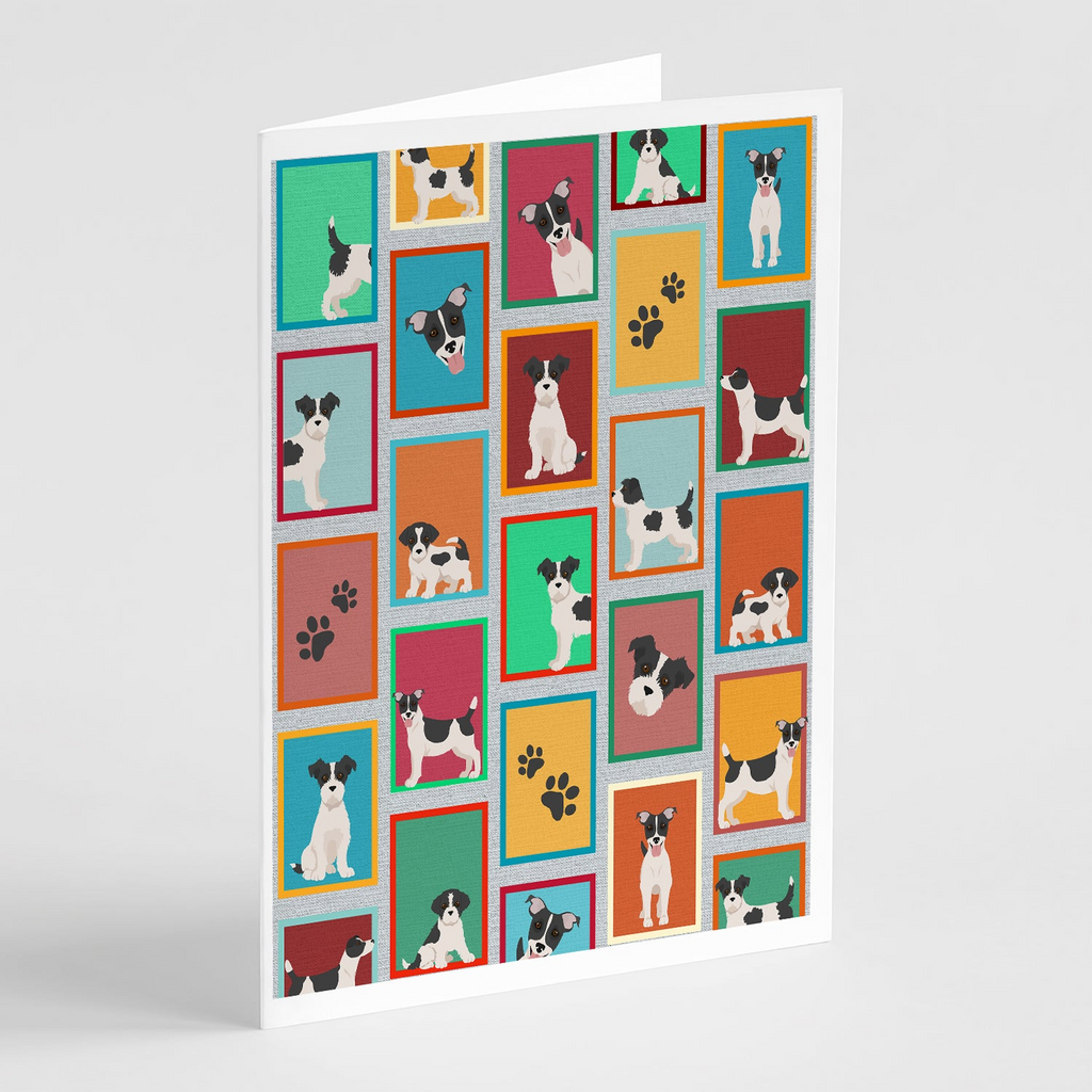 Glamorous Pups : Lots of Jack Russell Terrier Greeting Cards Pack of 8