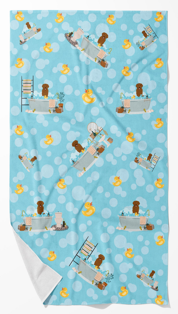 Glamorous Pups : Mahogany Golden Retriever Bath Towel Large