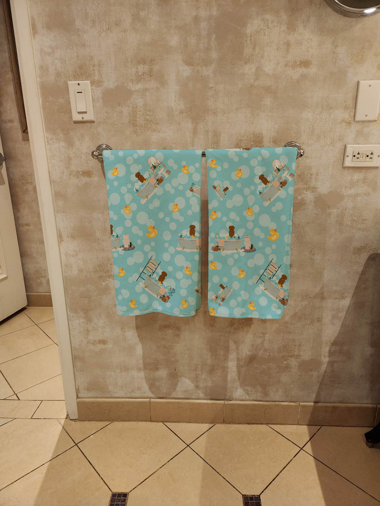 Glamorous Pups : Mahogany Golden Retriever Bath Towel Large