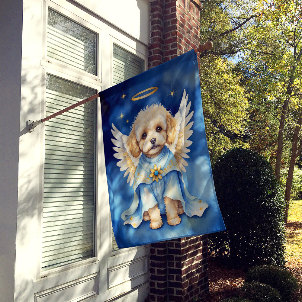 Glamorous Pups : Maltipoo My Angel House Flag