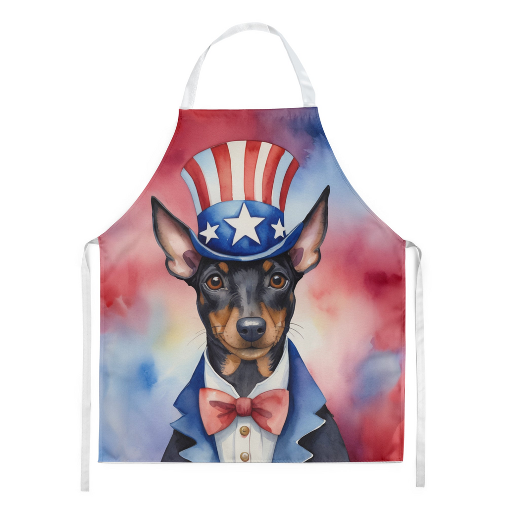 Glamorous Pups : Manchester Terrier Patriotic American Apron