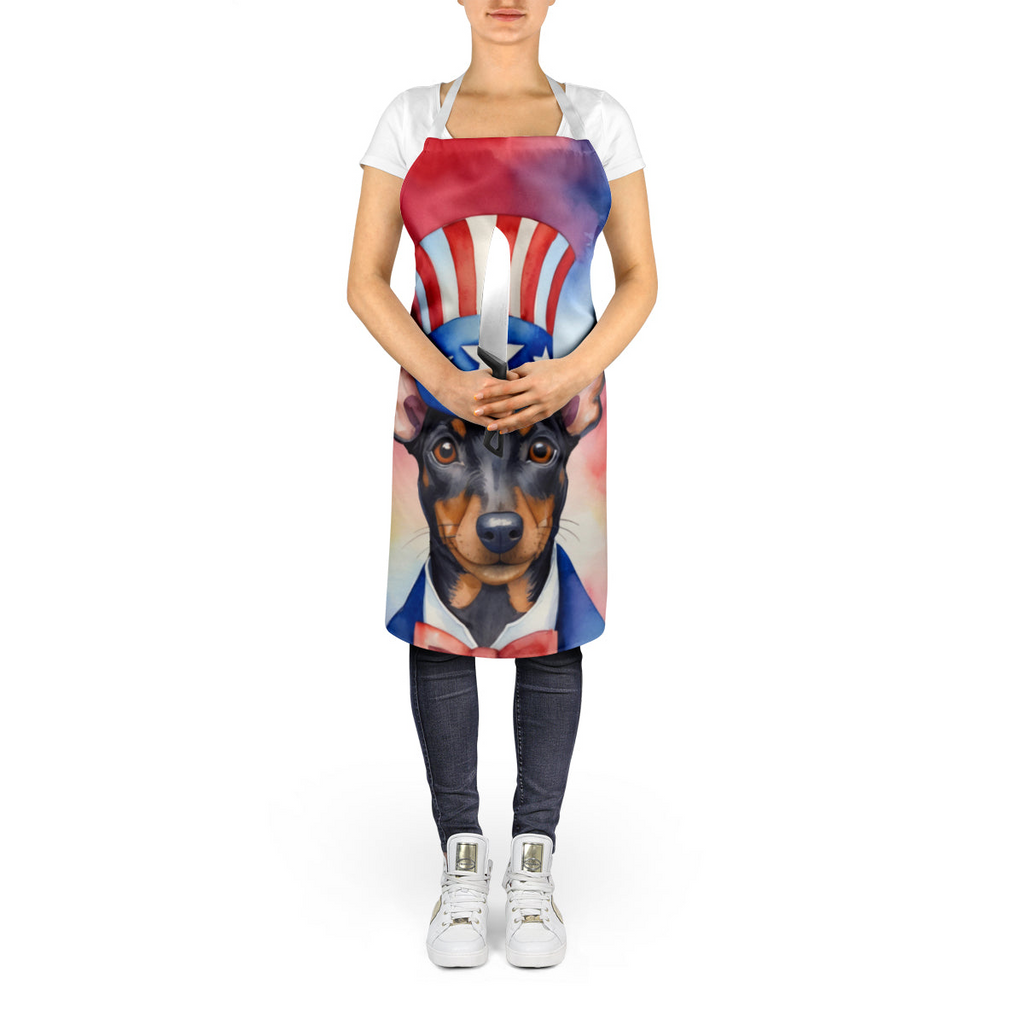 Glamorous Pups : Manchester Terrier Patriotic American Apron