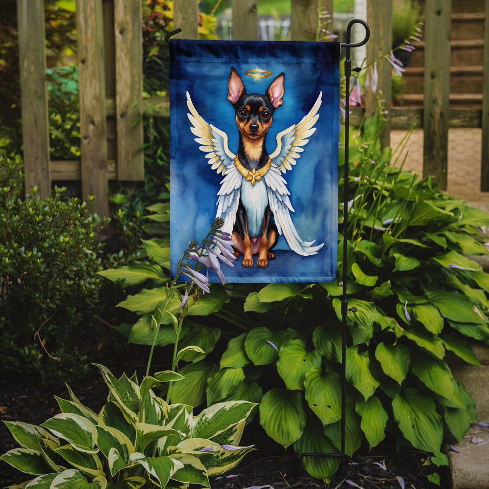 Glamorous Pups : Miniature Pinscher My Angel Garden Flag