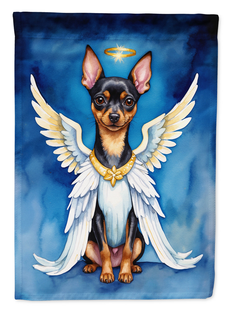 Glamorous Pups : Miniature Pinscher My Angel Garden Flag