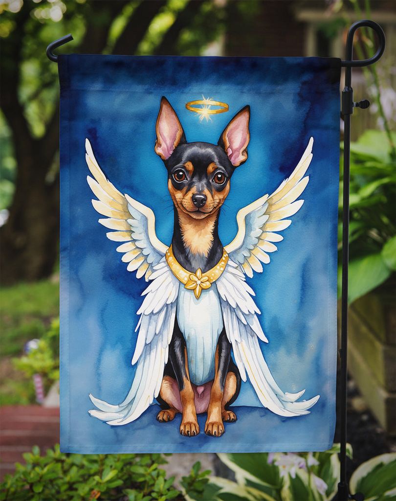 Glamorous Pups : Miniature Pinscher My Angel Garden Flag