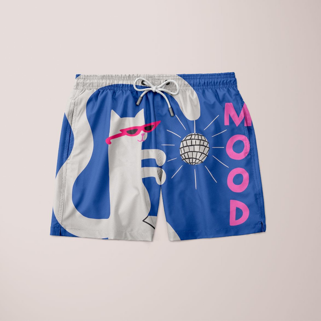 Glamorous Pups : Mood Cat Shorts
