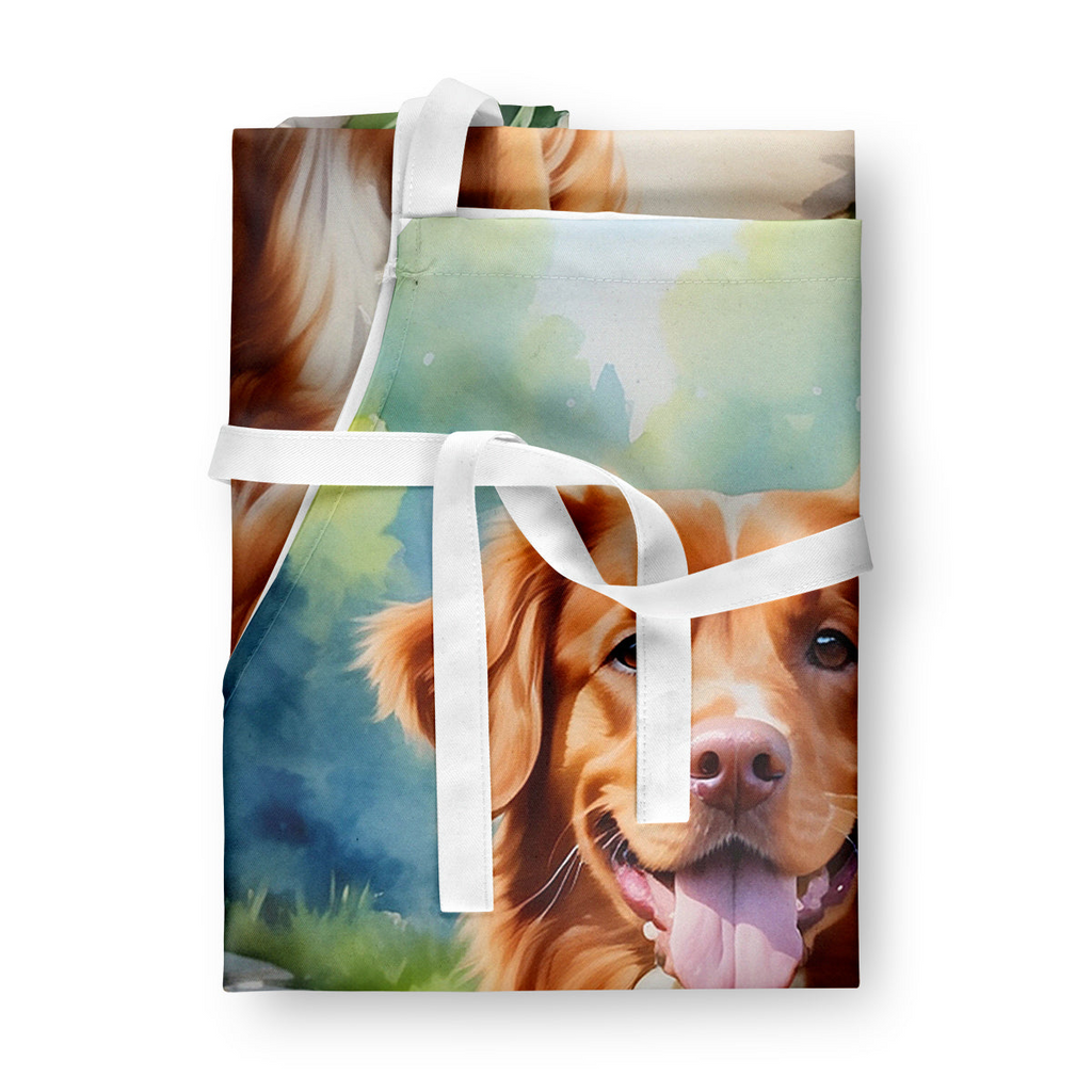 Glamorous Pups : Nova Scotia Duck Tolling Retriever Spring Path Apron