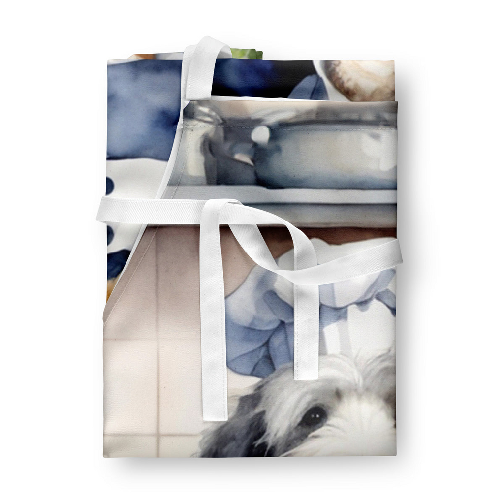 Glamorous Pups : Old English Sheepdog The Chef Apron