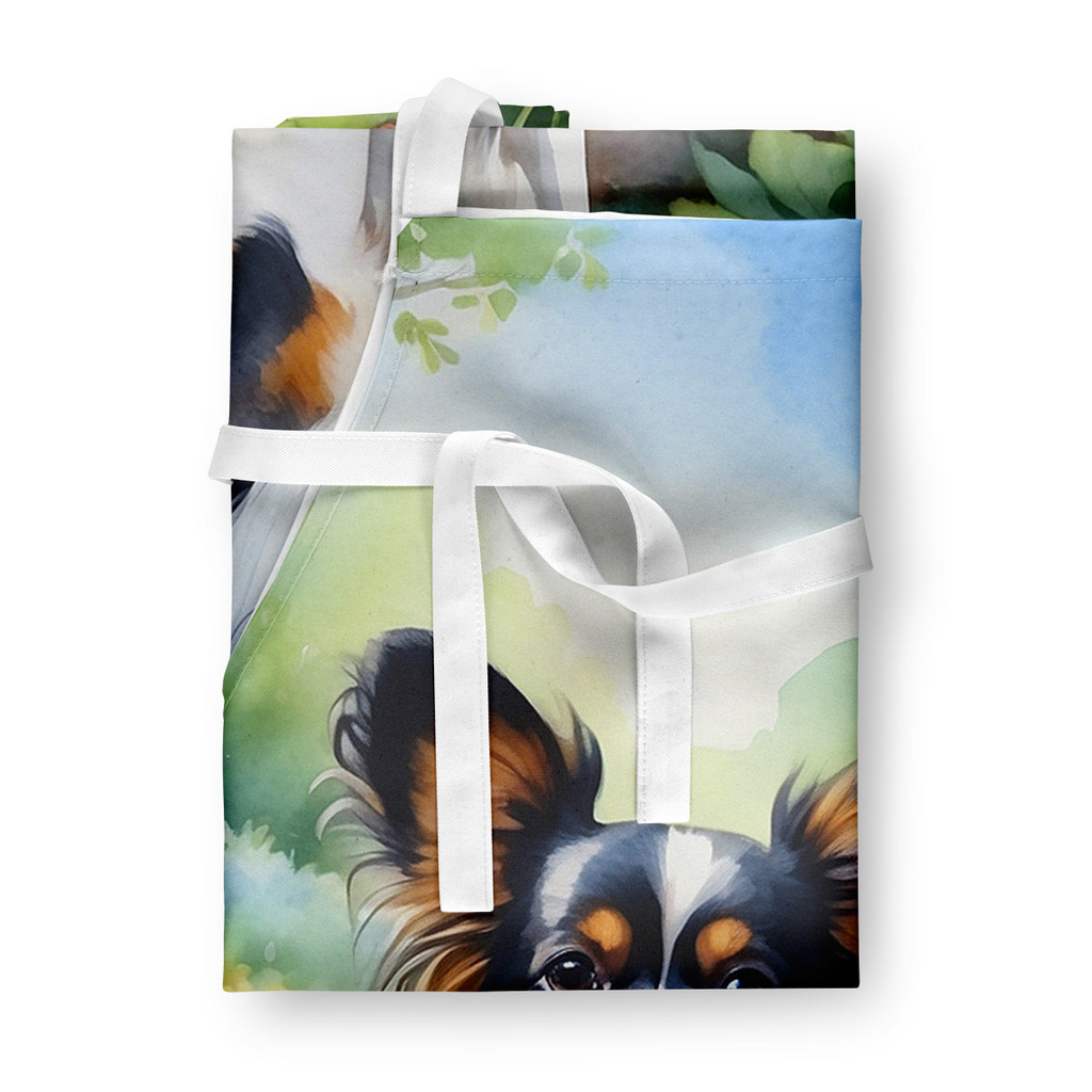 Glamorous Pups : Papillon Spring Path Apron