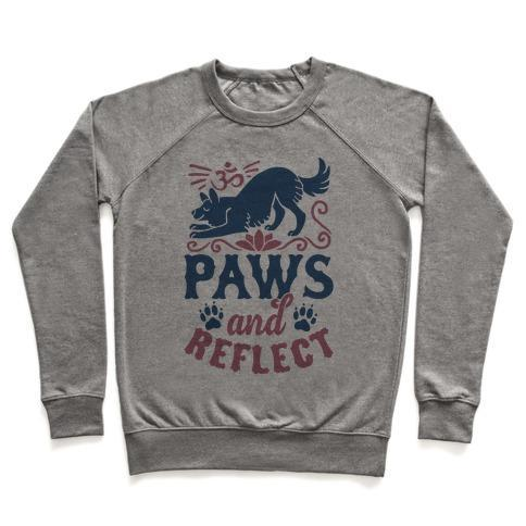 Glamorous Pups : PAWS AND REFLECT (DOG) CREWNECK SWEATSHIRT