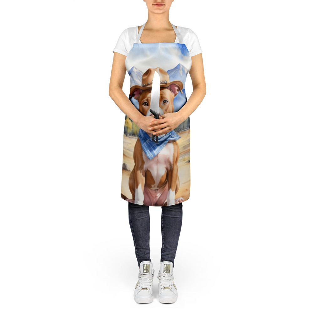 Glamorous Pups : Pit Bull Terrier Cowboy Welcome Apron