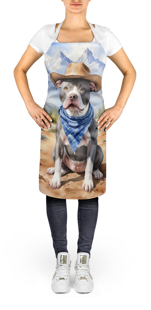 Glamorous Pups : Pit Bull Terrier Cowboy Welcome Apron