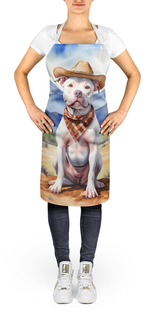 Glamorous Pups : Pit Bull Terrier Cowboy Welcome Apron