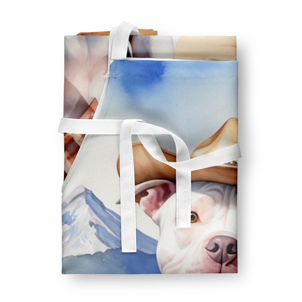 Glamorous Pups : Pit Bull Terrier Cowboy Welcome Apron