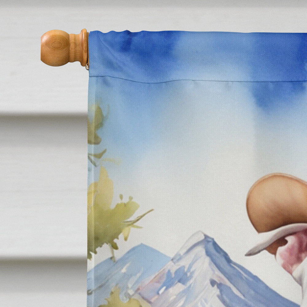 Glamorous Pups : Pit Bull Terrier Cowboy Welcome House Flag